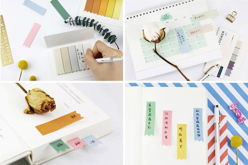 Hunger Candy Bean Sticky Note Self-Stick Note Office Memo Note,30Pcs/Pad, 6Pads/Pack (Q553017) - Image 3